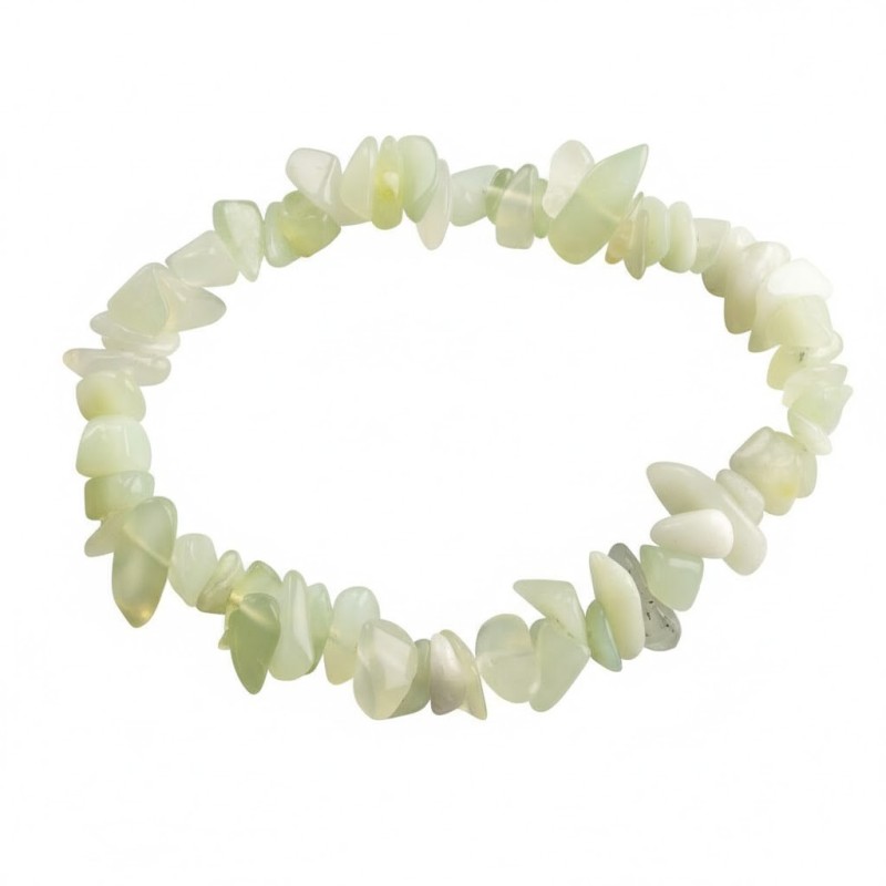 Bracciale Chips in Acquamarina per calma e comunicazione