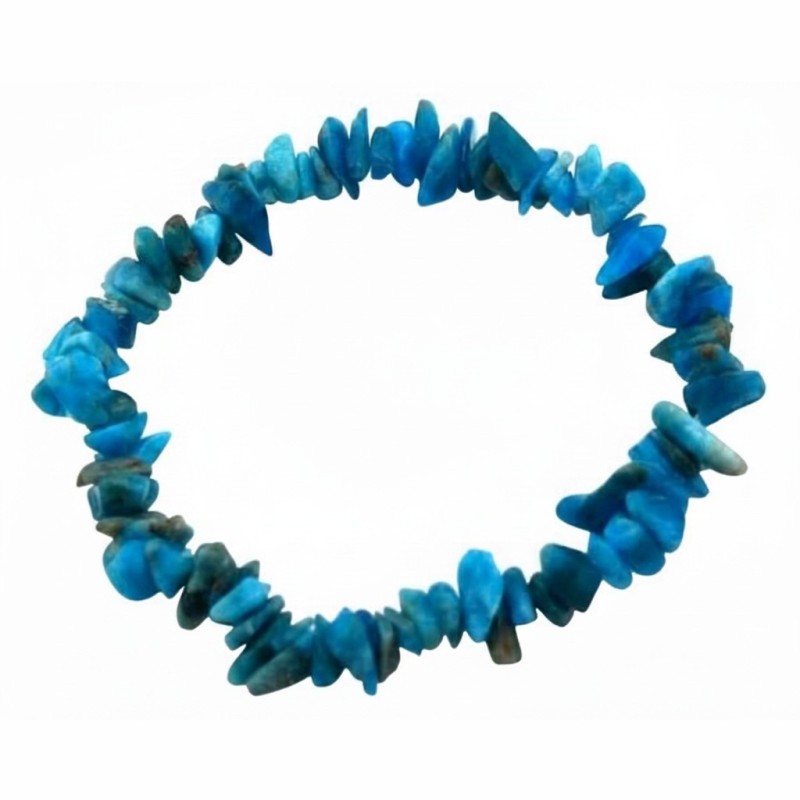 Bracciale Chips in Apatite per motivazione e focus