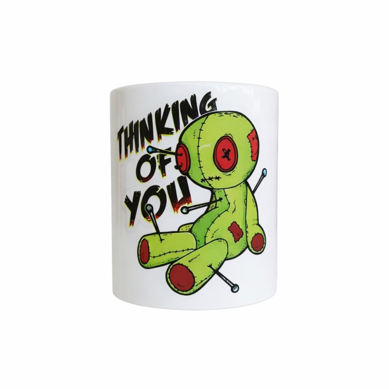 Tazza Bianca Voodoo Doll 330ml